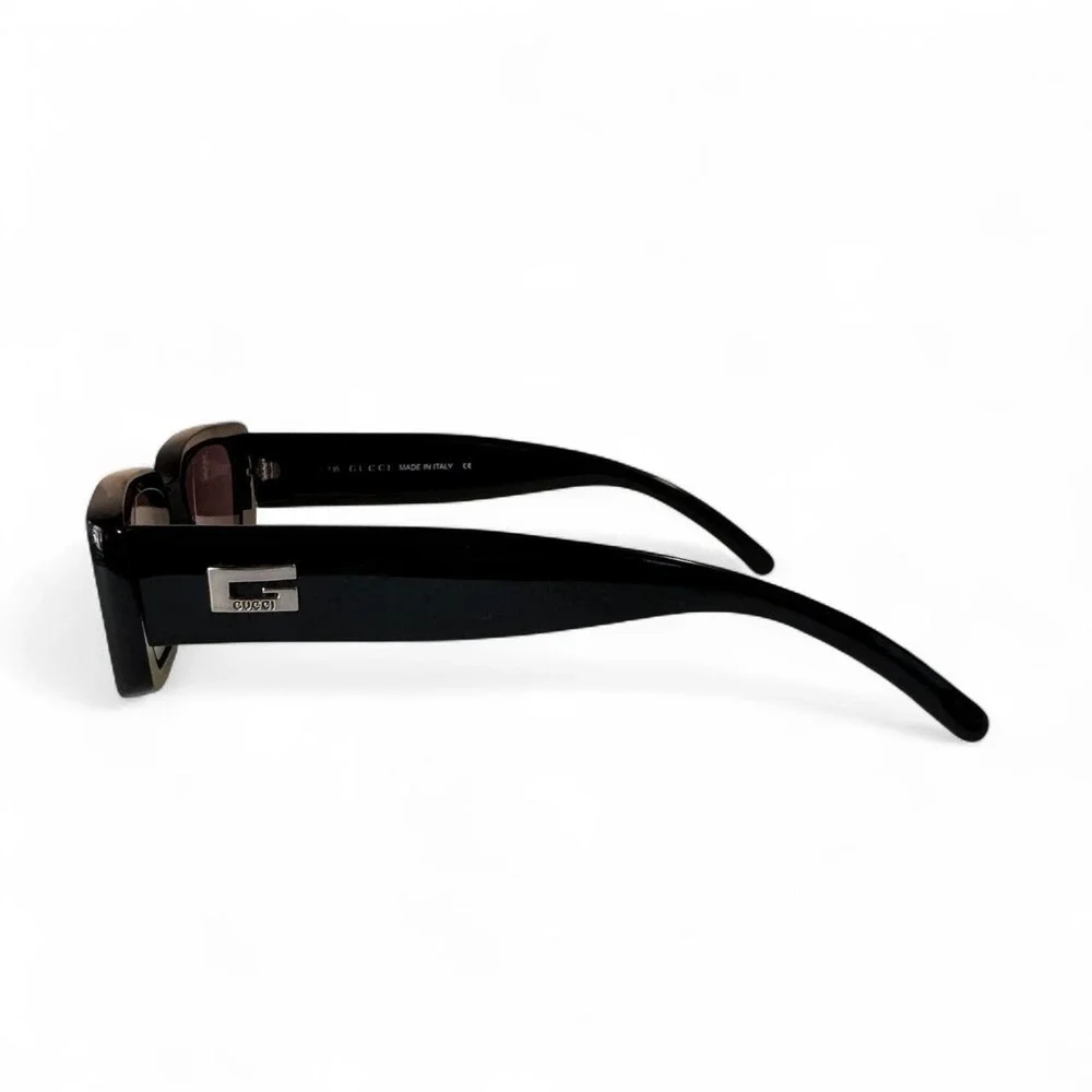 Vintage Gucci 2409/N/S Sunglasses Black Frame Purple Lens Y2K